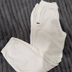 Lacoste Men’s Classic White Joggers